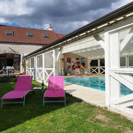 Ferienwohnung Bienvenue Au Fare Hibiscus Corrombles Exterior foto